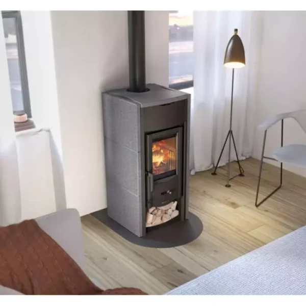 Asia BII SALAMANDRA A LENHA 6KW / 172M3