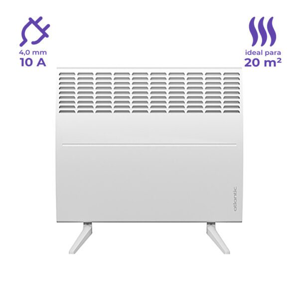 CONVECTOR ELÉTRICO 2000W - 220V C/ KIT PÉS E ALÇA